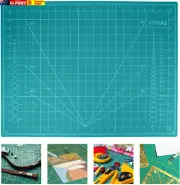 Self Healing Colourful Cutting Mat A2(60X45Cm), Great for Scrapbooking, Quilting