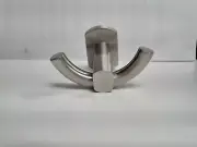 Satin Stainless Steel Double Coat Hooks