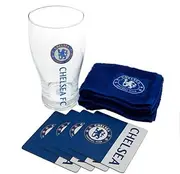 Chelsea FC Official Mini Bar Set (UK Size: One Size) (Blue/White)