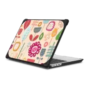 MacBook Pro 14-inch (M1 - M4) Bounce Case paper cut flowers peach