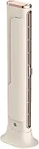 Small Tower Fan - Portable Desktop Tower Fan | Desk Table Fan with 3 Speeds, Quiet Verticle Fan with Adjustable Wind Speeds, Portable Small Bladeless Fan for for Home Bedroom Living Room
