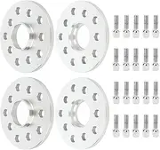 SCITOO 4Pcs 5x100/5x112 Wheel Spacers 10mm Thread Pitch 14x1.5 Hub Bore 57.1mm 5 Lug Wheel Spacers Fit for TTS Quattro TT RS Quattro TT Quattro TT Q3 A3 A3 Quattro S8 S6 A6 Quattro A6