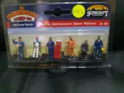 Bachmann Scenecraft 36-051 Traction Maintenance Depot Workers OO scale