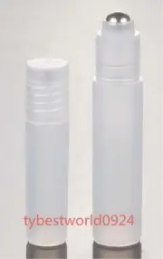 10pc 10mlwhite Empty Roll On Roller Ball Bottle Refill Perfume Fragrance bottles