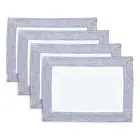 Solino Home Linen Placemats 14 x 19 Inch Set of 4 for Spring & Easter | Lucca