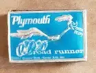 Original 1968 69 70 71 Plymouth Dealer Road Runner Matches Mopar Beep Beep