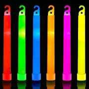 32 PCS Ultra Bright 6 Inch Glow Sticks - Emergency Chem Sticks...