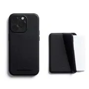 Bellroy Leather Mod Case & Wallet iPhone 15 Pro - Black