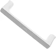Wall Mounted Towel Rack Compact Towel Rod for Bathroom Kitchen Space Saving Plastic Towel Shelf Easy to Install Grey Color Present for Family Friends