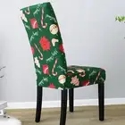 Chair Cushion Wear Resistant Easy to Install Soft Polyester Seat Slipcover