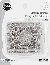Dritz 22 Dressmaker Pins, 1-1/4-Inch (350-Count)