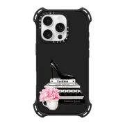 iPhone 16 Pro Bounce Case MagSafe Compatible Black fashion set