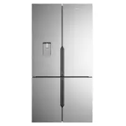 Westinghouse 564L French Quad Door Refrigerator with Non Plumbed Water Dispenser Stainless Steel WQE5660SA