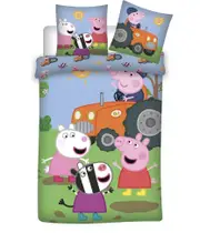 Peppa Pig Farm Quilt Cover Set - Single Bed Size
