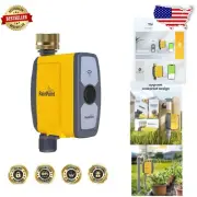 Compact Brass WiFi Sprinkler Timer: Requires WiFi Hub for Smart Control