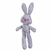 Ganz Springtime Bunnies Lilac Floral 16.5"
