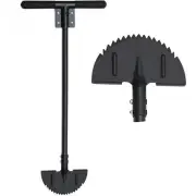 Lawn Edger Tool Manual Grass Edger Long Handle 36 Inch Steel Hand Sawtooth Borde