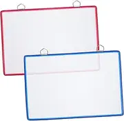 TEHAUX Document Organizer Storage Bag 2pcs Wall Hanging File Holder Strong Durability Tidy Desk