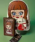 Loungefly Annabelle The Conjuring Figural Cosplay Mini Backpack Bag & Wallet New