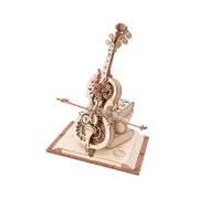 Robotime ROKR Magic Cello Mechanical Music Box 3D Wooden Puzzle Magica