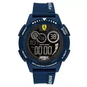 Scuderia Ferrari Apex Superfast Blue Silicone Men's Digital Watch - 830858