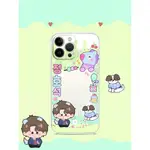 ✨限時特惠✨BTS防彈少年團小卡手機殼 FOR IPHONE 15 14 PRO MAX 13 12 MINI 11 P