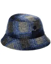 Isabel Marant Haley Wool-Blend Bucket Hat 56 Blue