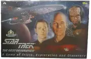Star Trek The Next Generation Trivia Exploration Board Game Unused MINT