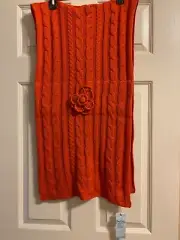 NWT Mud Pie Bag Lady Cable Knit Scarf