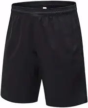 [Smivibe] Men's Sport Shorts Quick Dry Running Shorts Lightweight Workout Shorts with Inner Drawcord