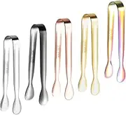 5Pcs Multi Function Serving Tongs Sugar Tongs for Daily Use Skid Design for Cafes Restaurants and Home Buffets