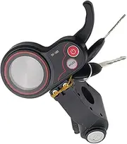 TF-100 LCD Display Throttle Meter Dashboard 6PIN Switch with Electric Door Lock Key for KUGOO M4 Electric Scooter