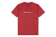 Holden Script Logo Red Tee T-Shirt