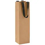 J. Burrows Premium Bottle Bags Kraft 6 pack
