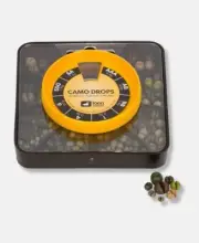 NEW LOON OUTDOORS CAMO DROPS 8 DIVISION TIN SPLIT SHOT WEIGHTS ASSORTMENT