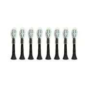 8x Philips DiamondClean AdaptiveClean Brush Heads | HX9048 | Black | No Box