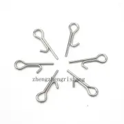 200Pcs Fishing Bait Stinger Hook Soft Lure Bait Fixed Connecting Pins Needle