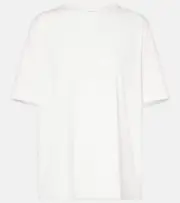 [The Frankie Shop] The Frankie Shop Harper cotton jersey T-shirt AU 14 white