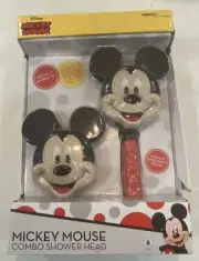 Oxygenics Disney Mickey Mouse Combo Shower Head + Hand Held New Free Shipping