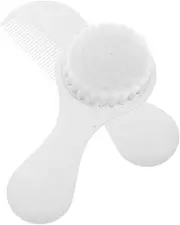 Toddmomy 2pcs Brush and Comb Set for Newborns Soft Bristles Gentle Scalp Massage for Cradle Cap Treatment Grooming Essentials for Boys