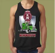 GREEN KENWORTH TRUCK SINGLET / TANK TOP