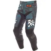 Fasthouse 2023 Youth Grindhouse Pants - Bereman - Blue Camo, 24 4267-3924