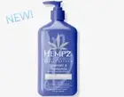 NEW! Hempz lotion Beauty Actives: Lavender & Chamomile 17oz