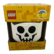 Lego Halloween Skull Storage Head Candy Bowl Small