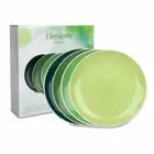 Waechtersbach Elements Jungle Plate Set of 4 in GK Bone China Green Ø 27cm