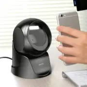 Stand Barcode Scanner 1D 2D QR Code Screen Scanable Gun CMOS Sensor Black