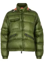 Moncler Mauduit Quilted Shell Jacket - Dark Green - 1 (UK 10 / S) 1 (UK 10 / S)