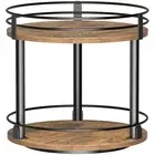 Lazy Susan Organizer 2 tier Rotating Spice Racks, Lazy Susan 360 Degree Turnt...
