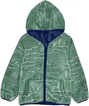 [Caihoyu] Big Girls Jackets With Sherpa Lining Lightweight Zip Sweatshirt Toddler Boy Coat