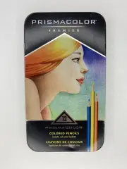 Prismacolor Premier 12 Colored Pencils in Tin, Brand New